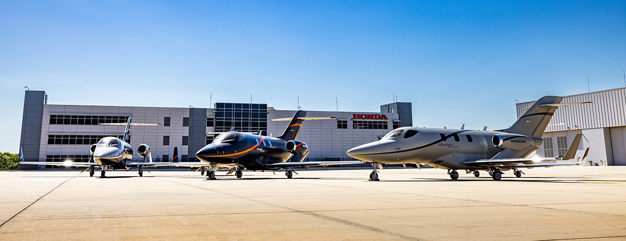 ♥ HondaJet Elite Ⅱ ♥ Six aircraft HondaJet Elite II Named “Coolest Thing Made in North Carolina”